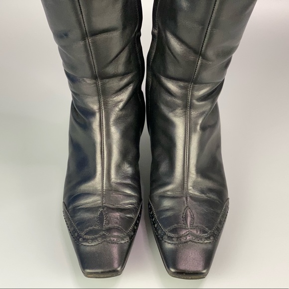 Authentic Louis Vuitton Leather Boots - Picture 5 of 12